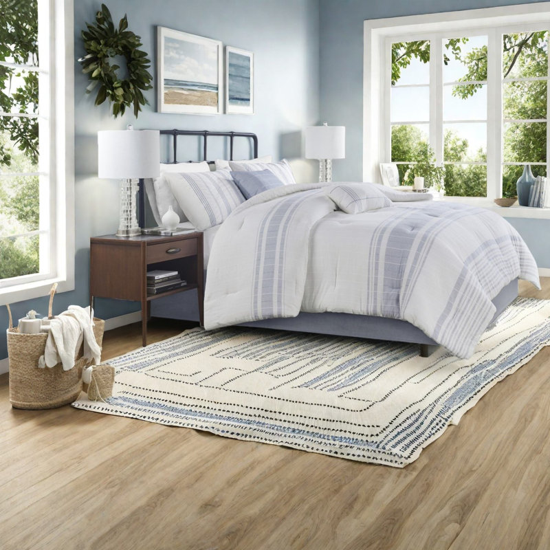 Ensemble de literie en jacquard de coton de qualité supérieure, confort surdimensionné pour une maison moderne