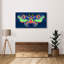  «Midnight Rainbow Moth» par Hello Angel, art mural en verre acrylique, 24 po x 12 po-101615316