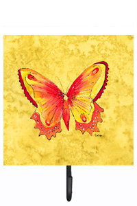 Crochet mural papillon