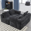 Canapé confortable en chenille pour une détente et un style dans n'importe quelle pièce-129580081-129580084