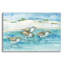 «Sandy Sandpipers I» par Paul Brent, art mural en verre acrylique-20129748