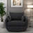 Boucle Swivel Armchairs Set Of 2, Modern Deep Seating Lounge Chairs With Accent Pillows-1828776347