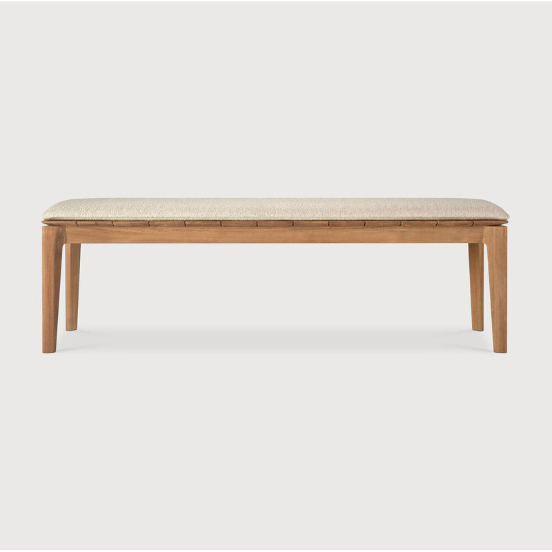 Bok Outdoor Teak Dining Bench, Natural