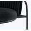 Chaise avec accoudoirs en velours Tykira-142908615-142908614