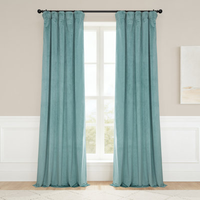Olivia Velvet Blackout Curtain (1 Panel) 
