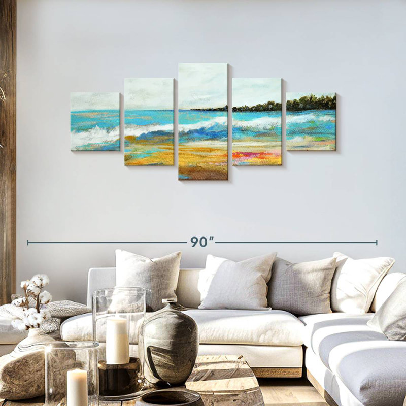 Beach Surf II, H 30 po x l 68 po