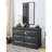 Cargo Gunmetal Finish Dresser