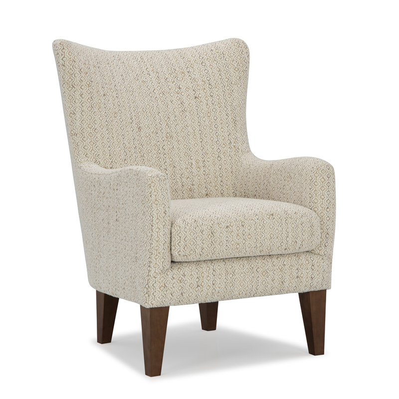 Estado Upholstered Armchair, Espresso, Mocha Performance