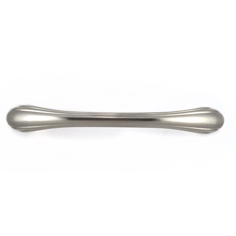 Poignée arche en métal 3 25/32 po Expression Traditional, Nickel brossé