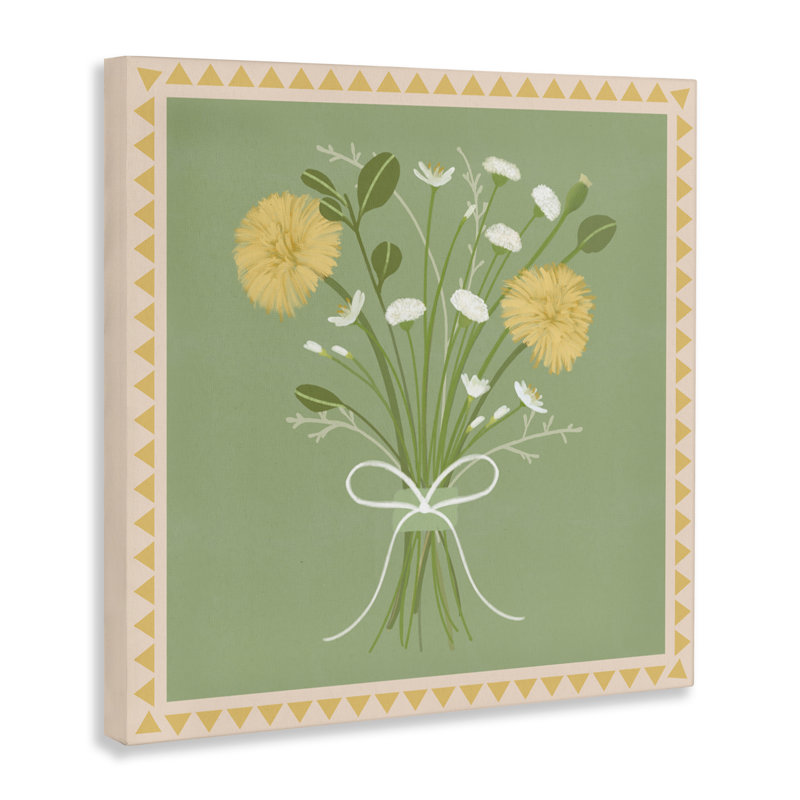 Border Spring Bouquet, conception par Adrienne Morris, H 30 po x l 30 po