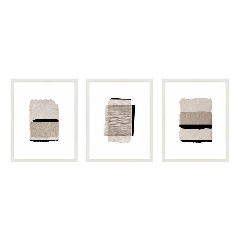 Fiber Print by Eleni Psyllaki For Paradissi Digital Art, White Framed, 30" H x 24" W  x 1.25" D