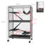 Small Animal Cages for Chinchilla Ferret Kitten on Wheels with Hammock Tray
