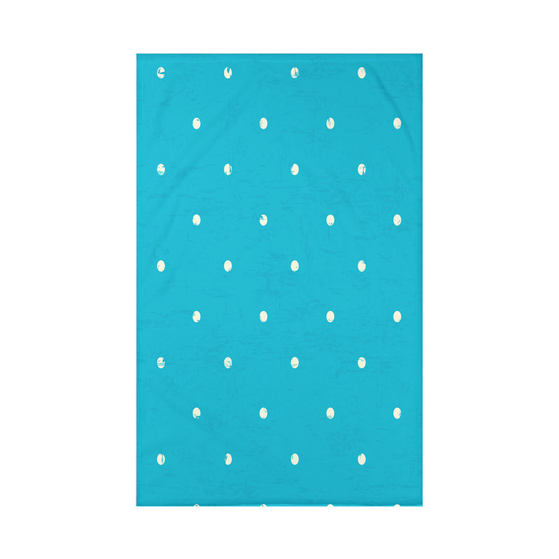 Surf, Sand, & Sea Throw Blanket, 50" L x 60" W x 0.5" D, Turquoise
