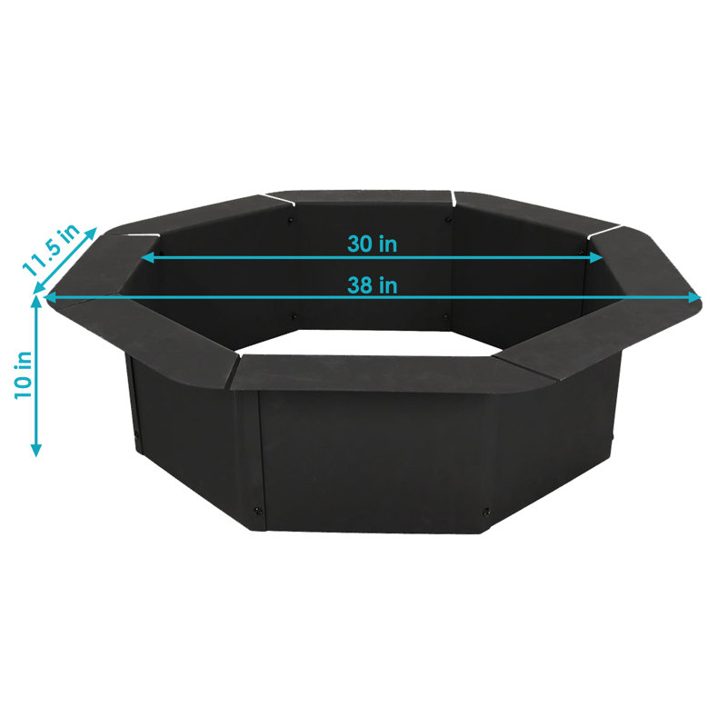 38" Steel Fireplace Insert 38"