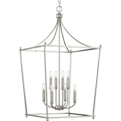 Luminaire pour vestibule à huit lumières New