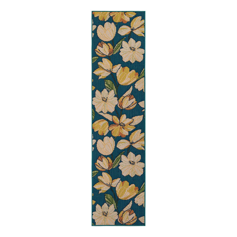 Camalu Higgin Indoor/Outdoor Area Rug, Tapis de couloir 2 pi 7 po x 10 pi