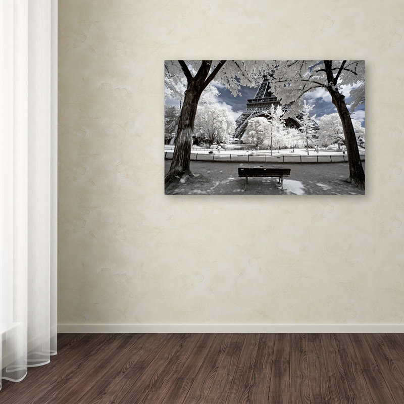 Reproduction de photo sur toile tendue, "un autre look" à paris vi, H 16 po x l 24 po x p 2 po
