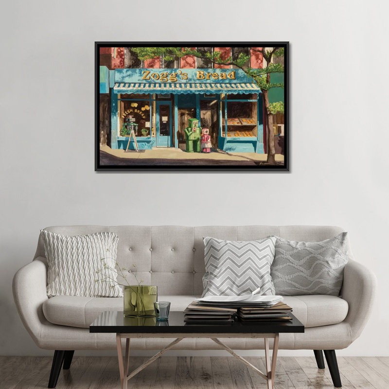Envie par impression sur toile Eric Joyner, H 32 po x l 48 po x P 1,5 po, Toile avec cadre noir, Pas de tapis