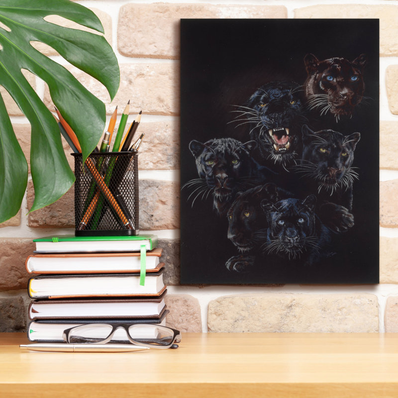 "Onyx" par Barbara Keith, H 16 po x l 12 po x P 0,75 po