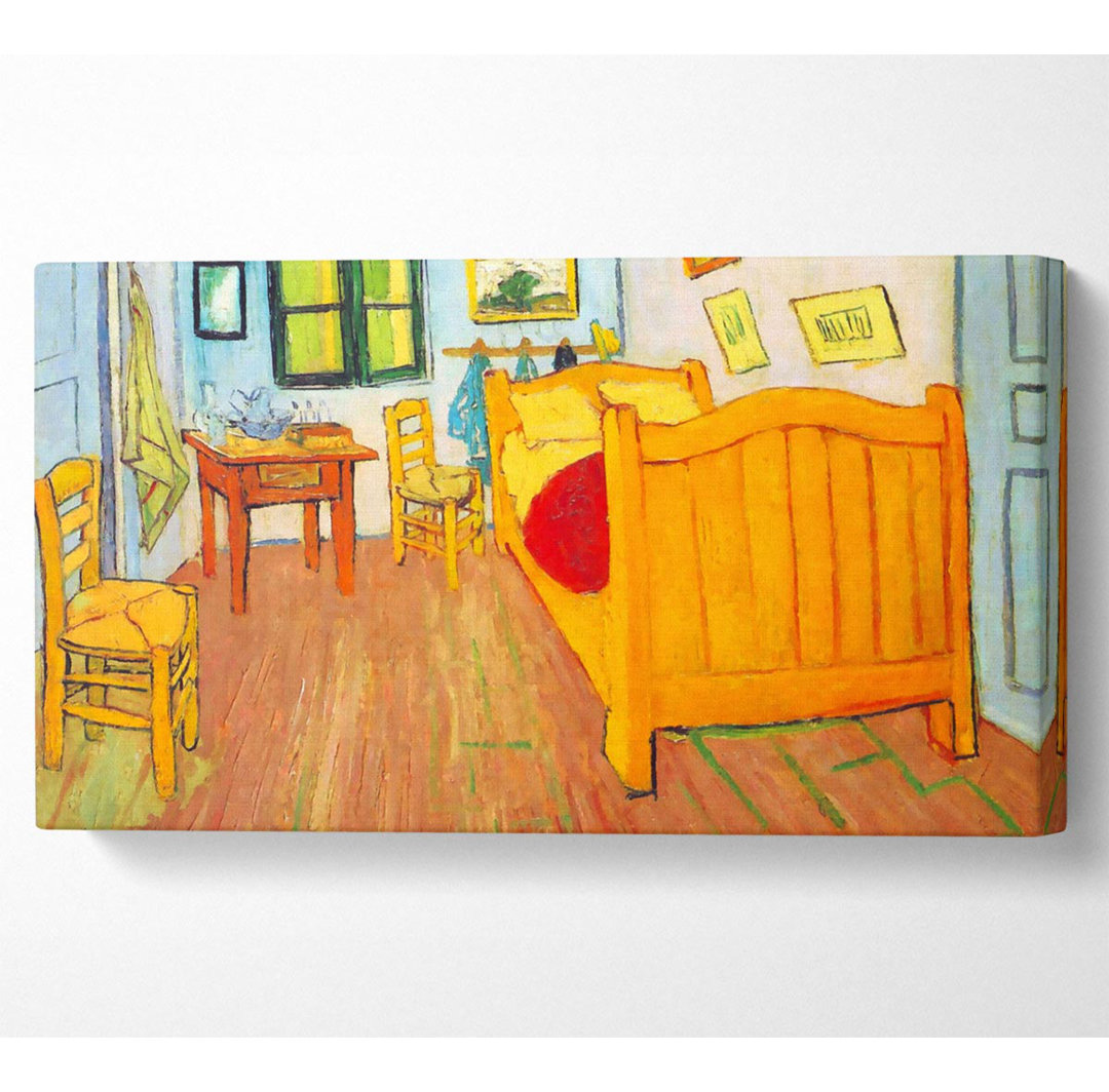 Princeville Van Gogh Das Schlafzimmer in Arles. Saint-Remy - Kunstdrucke auf Leinwand