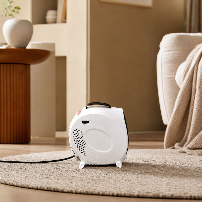 Pl astic Portable Space   Compact  Heating Device With Carry Handle For Indoor Home   Office Use
