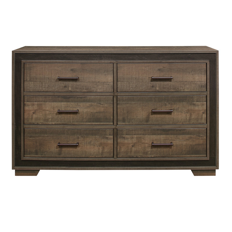 Commode double 6 tiroirs Alize