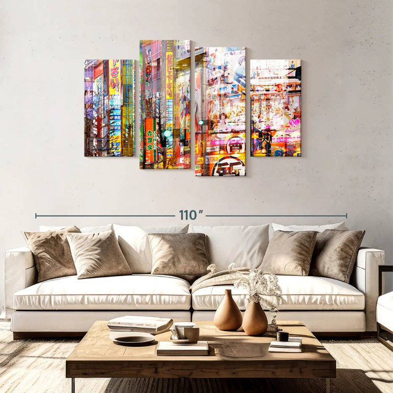 Sireci Akihabara Manga, 48" H x 75" W