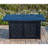 2-Piece Eucalyptus Nesting Table Set, Espresso
