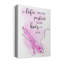 Perfect Hair - reproduction d'art textuel sur toile tendue-1222706163