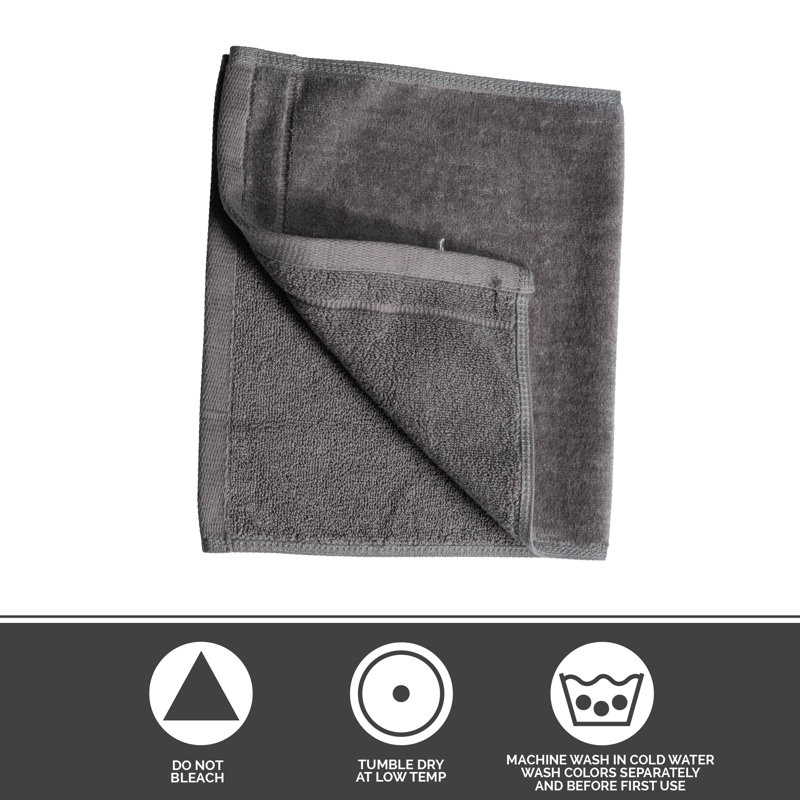 100% Cotton Fingertip Towel, D