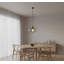 Large Glass Pendant Light – Industrial Vintage Ceiling Hanging Lamp