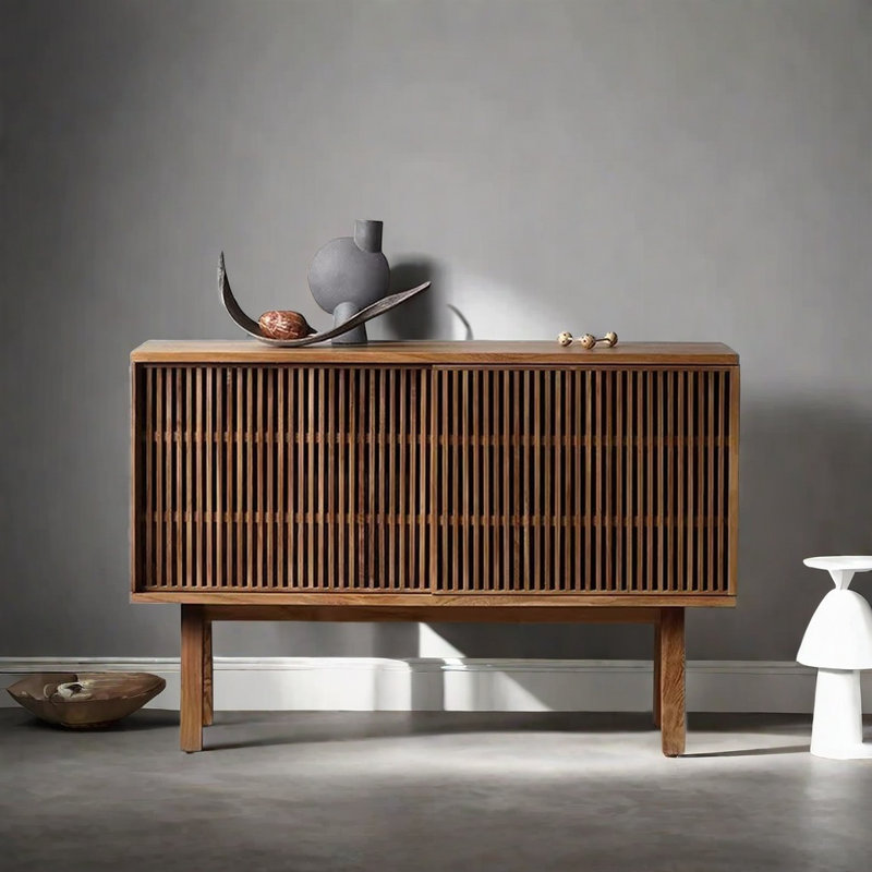 Nordic Retro Accent Cabinet