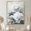 Monochromes flou artistique pivoines I - pivoines, art mural