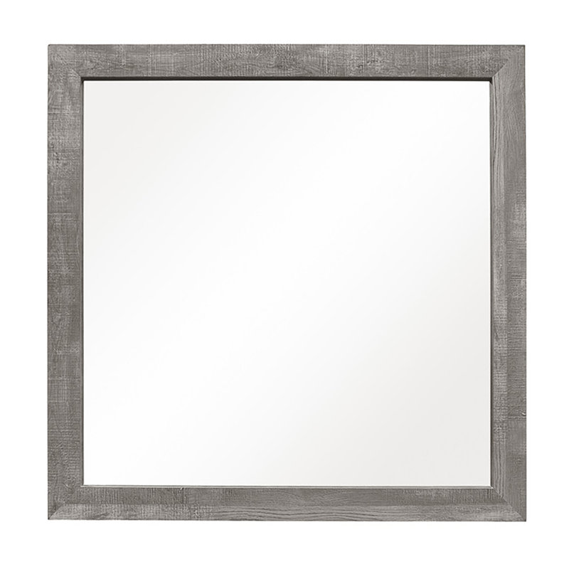 Miroir de commode Dormalee, Gris