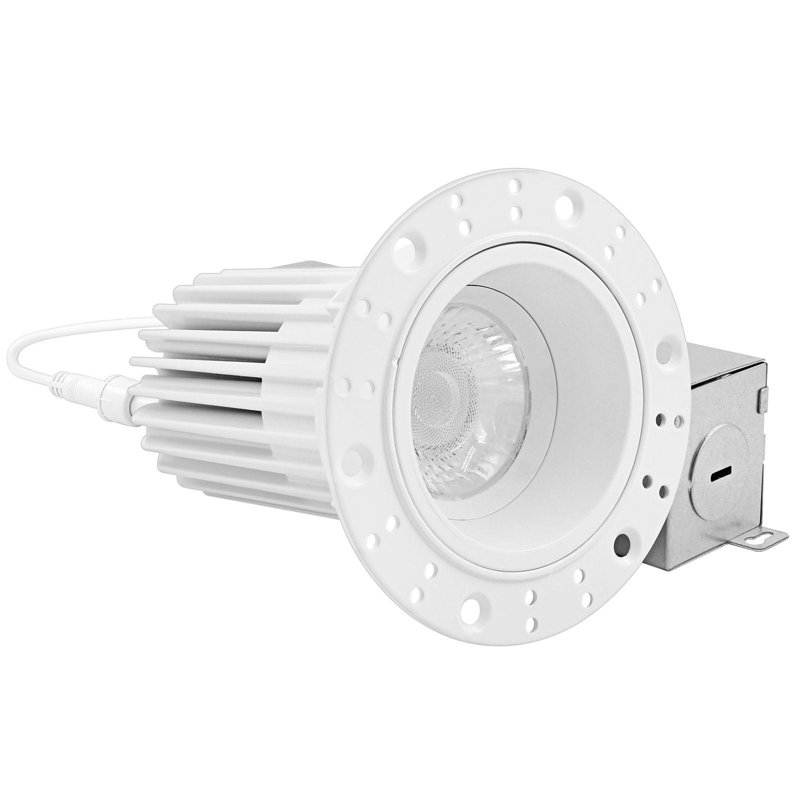 2'' 14 Watt Dimmable Air-Tight IC Rated LED Canless Recessed Lighting Kit