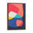 Classic Brown Wood Floater Framed
