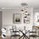 Avocet 9 - Light LED Cluster Pendant