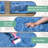 Solid Rug Soft Fluffy Mist Blue Indoor Area Rug for Living Room Bedroom Nursery Kids Room-1642036266