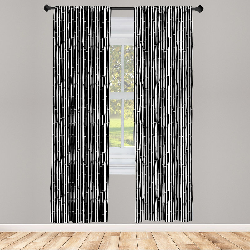 Semi-Sheer Rod Pocket Sliding Panels, 28" x 95"