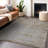 Machine Washable Indoor/Outdoor Xhevrie Taupe Rug-2081818854