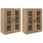 Wall Mounted Cabinets 2 Pcs 69.5 X 34 X 90 Cm-581748164