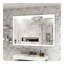 Miroir mural de salle de bain surdimensionné 60x40 pouces-112697116