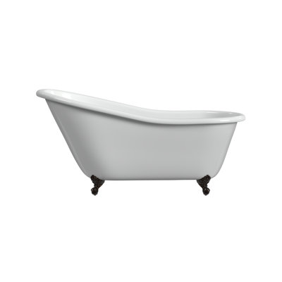 Baignoire de trempage sur pattes en fonte 61 "x 30" Jazma