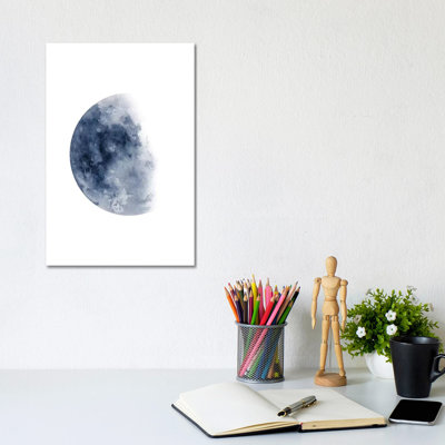Blue Moon Waning No by Brandon Wong - Wrapped Canvas Print