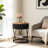 2-Tier Round End Table with Drawer-1180225851