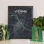 Vienna City Map - Unframed Graphic Art Print on Paper-483574353-483574358