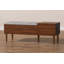 Banc de rangement rabattable en similicuir Edwina-2059183481