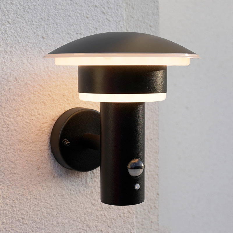 Outdoor Sconce, Matte Black