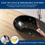 Forma 63" Wavy Freestanding Tub Solid Surface Freestadning Stone Resin Soaking Bathtub-106893272