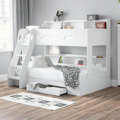 Etagenbett Vedika mit Regal